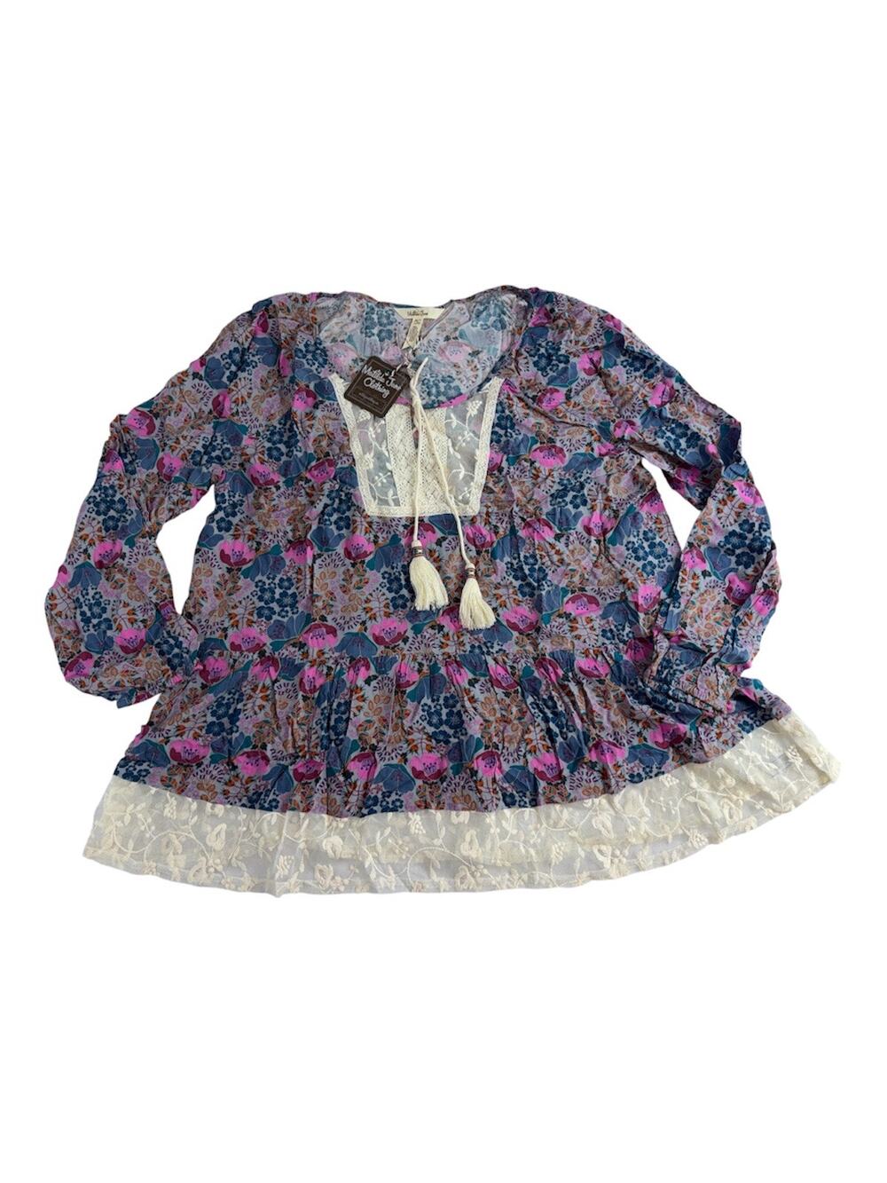 Matilda Jane Babydoll Tunic Make Believe Sew Perfect Size L NWT